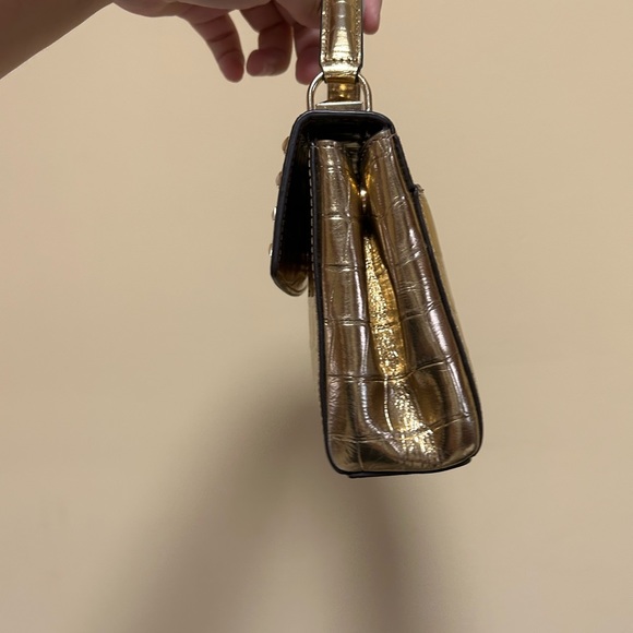 Gold Karla Mini Convertible Michael Kors Bag - Picture 6 of 6